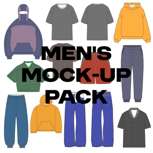 Menswear Mock-up Pack