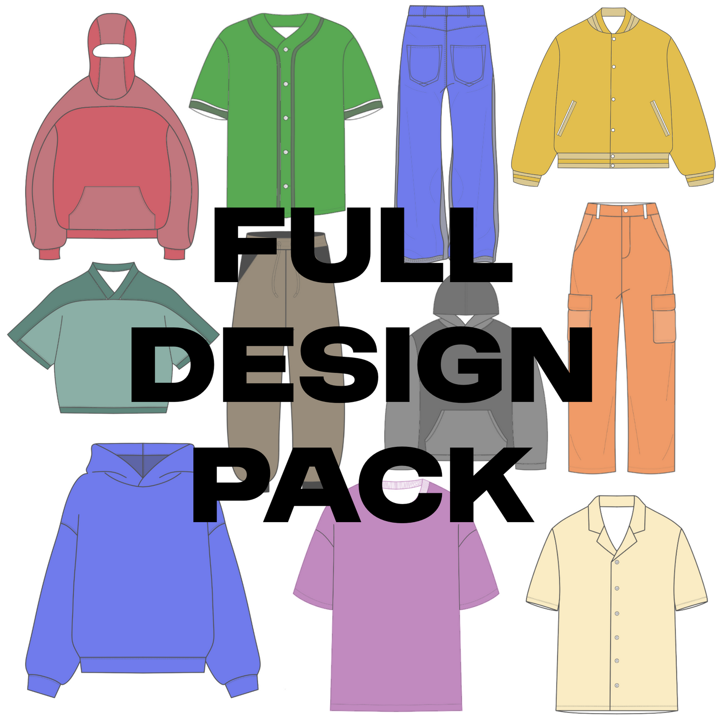 Full Design Pack - ALL MOCK-UPS INCLUDED