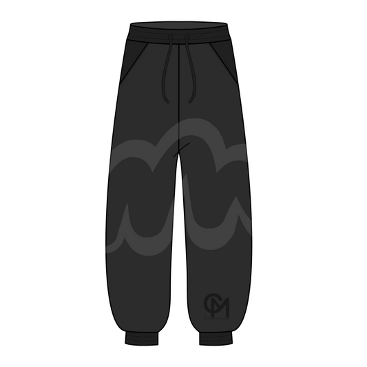 Baggy Sweat Pant clothing Mock-up