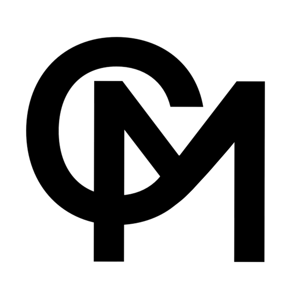 Cm fashion design logo 