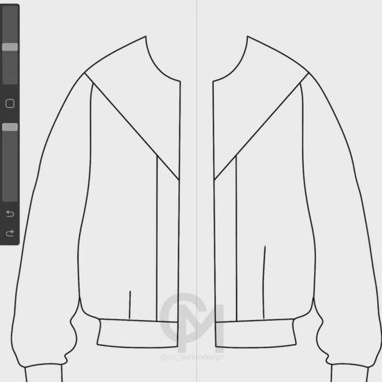 Jacket mock-up design video 