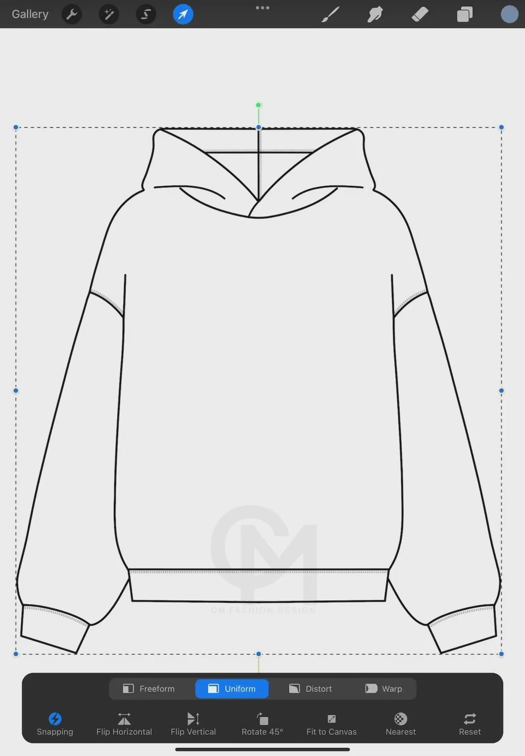 Hoodie mock-up design 